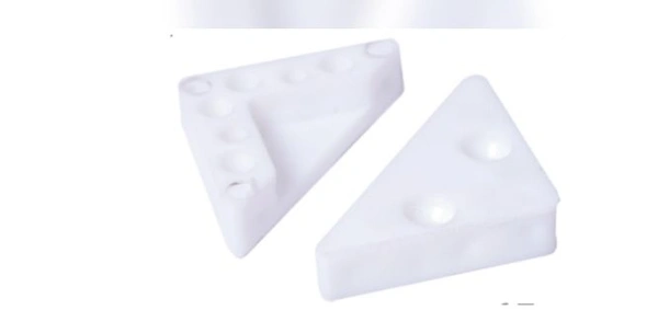 Glass Fitting Corner - White