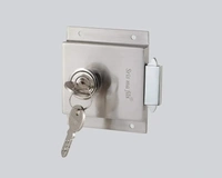 Sliding Cupboard Lock - Mercury, 22mm / 32 Mm