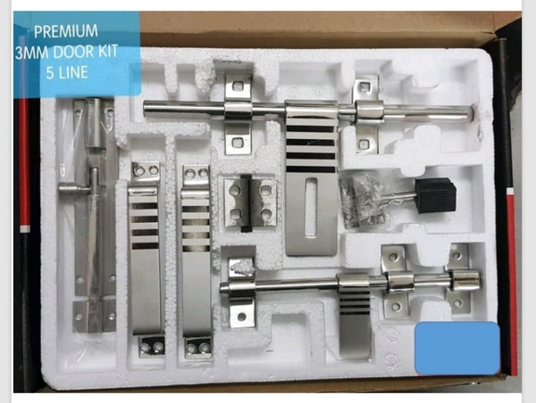 Door Kit S S - White, 3mm × 14 mm 10 Inch