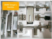 Door Kit S S - White, 3mm × 14 mm 10 Inch