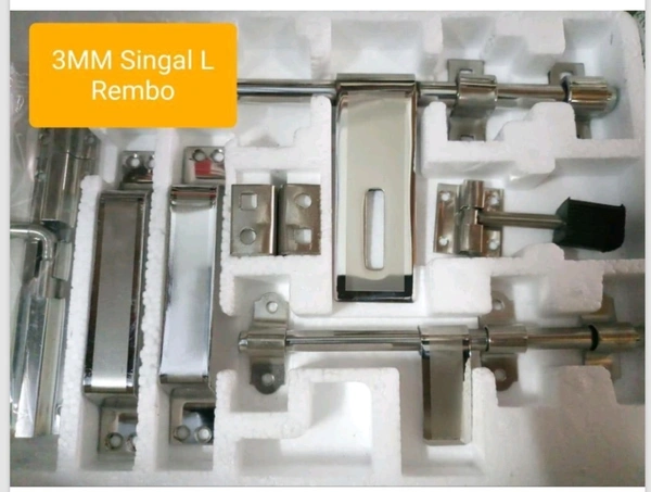 Door Kit S S - White, 3mm × 14 mm 10 Inch