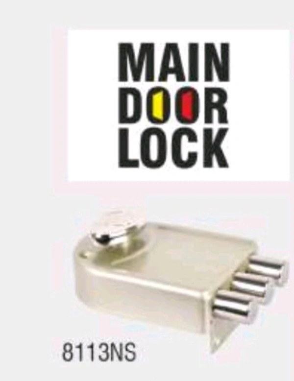Main Door  LOCK - Silver
