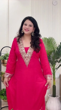 Hot Pink 2-Piece Chinon D.No.-114 - 44, Hot Pink
