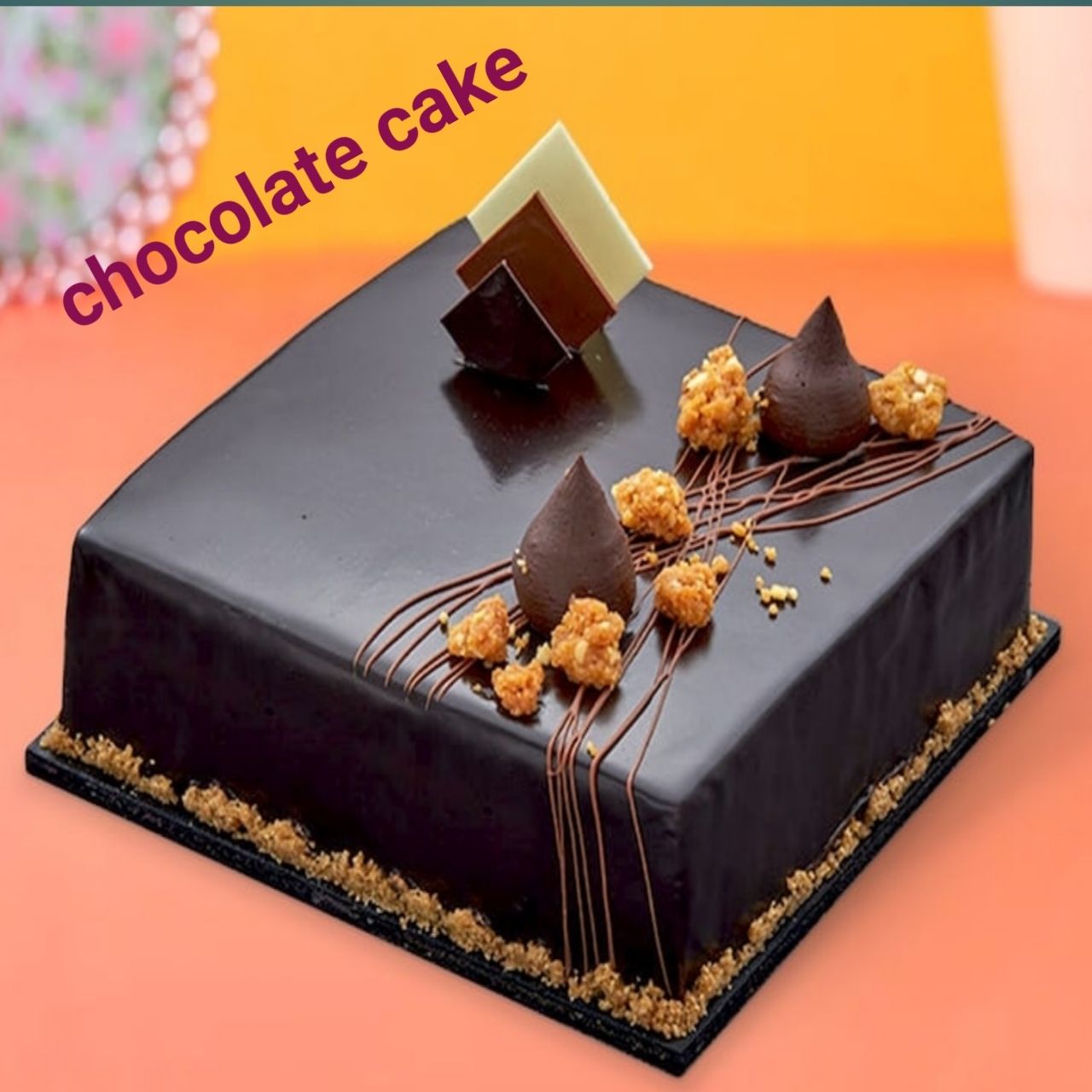 Get the best in Black Forest Cake 500gm prices | Gurgaon Bakers