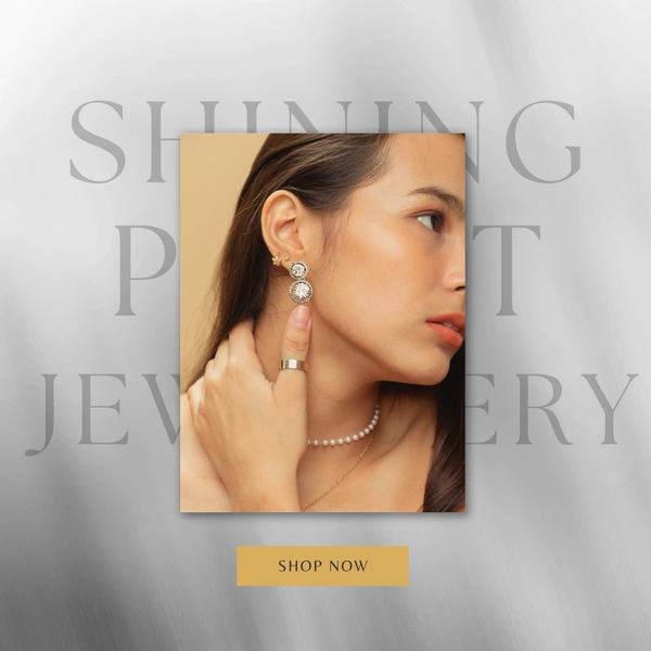 Shining Plant Jewellery Trendy and Beautiful White Cubic Zirconia American Diamond Studs Earrings for girls and women - Adjustable, White