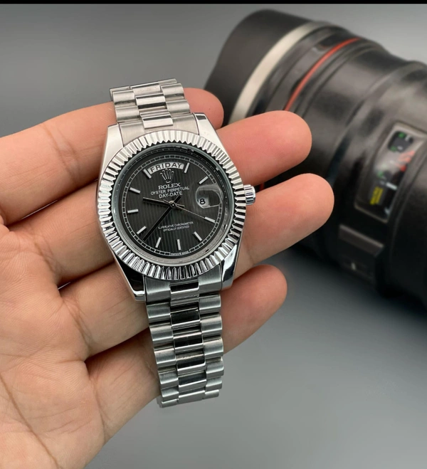 Rolex Oyster Perpetual Day & Date With Grey dial