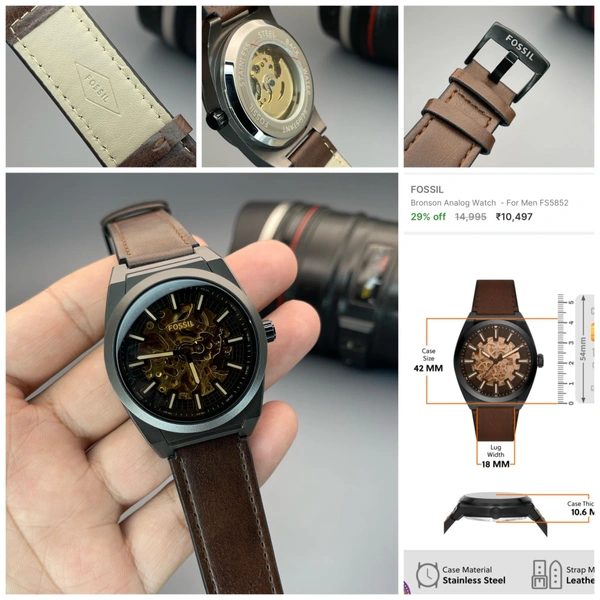 *Fossil Everett Modern Machine Automatic Watch*
