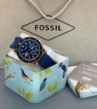 *NEW Fossil Bannon Multifunction Silicone Mens Watch (BQ)*