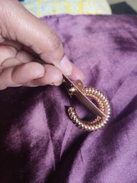 MyFirstLoveByYA Twised Hoops , Stylish Jewellery for daily wear MFLN001D