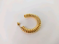 MyFirstLoveByYA Twised Hoops , Stylish Jewellery for daily wear MFLN001D
