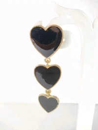 The heart shaped Party wear earings