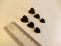 The heart shaped Party wear earings