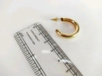 MyFirstLoveByYA Celebrity Spotted - Mid size hoops - Bestseller Earrings - Daily Wear Earrings MFLN070D