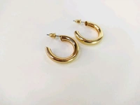 MyFirstLoveByYA Celebrity Spotted - Mid size hoops - Bestseller Earrings - Daily Wear Earrings MFLN070D