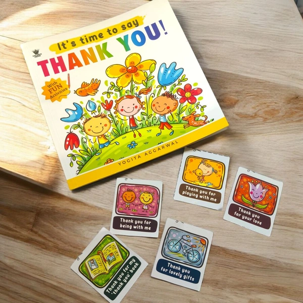 It's Time To Say Thank You Book - Yogita Aggarwal Gupta | Best toddler book