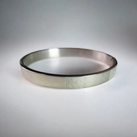 MyFirstLoveByYA Anti Tarnish - Bracelet - Silver Plated - Stainless Steel MFLATB04D