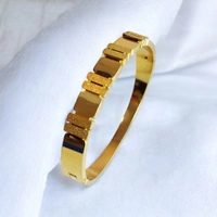 MyFirstLoveByYA Anti Tarnish - Bracelet - 18K Gold Plated - For Girls & Women MFLATB05D