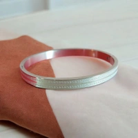 MyFirstLoveByYA Anti Tarnish Bracelet - Silver Plated - Water Proof - Bracelet MFLATB07D