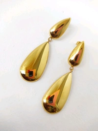 MyFirstLoveByYA Anti Tarnish - Premium - Gold - Tear drop - Earrings inspired From - Kriti Sanon MFLATE01D