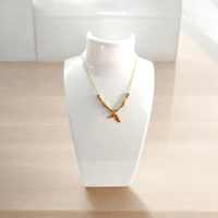 MyFirstLoveByYA  Anti Tarnish Chain - 18K Gold Plated - Mermaid Tail Pendant MFLATN20D