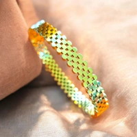 MyFirstLoveByYA Anti Tarnish - Bracelet - 18K Gold Plated - Kada - Korean Style - For Girls &  Womens  MFLATB15D