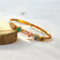 MyFirstLoveByYA Anti Tarnish - Bracelet - 18K Gold Plated - Trending - Bracelet  MFLATB17D