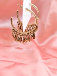MyFirstLoveByYA Premium Antique Hoop Earrings MFLN047D