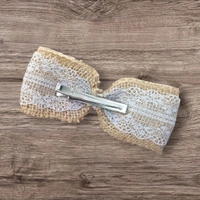 MyFirstLoveByYA Premium Handmade  Jute hair bows   - Cameo