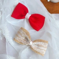 MyFirstLoveByYA Christmas Special combo For hair bows With Alligator Clips 