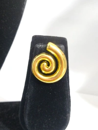 MyFirstLoveByYA Premium Spiral Stud Earrings MFLN054D