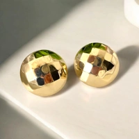 MyFirstLoveByYA Premium Disco Light Stud Earrings MFLN055D