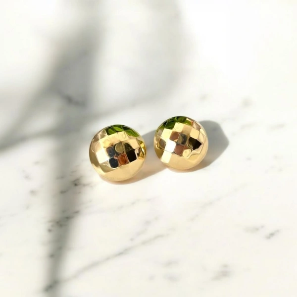 MyFirstLoveByYA Premium Disco Light Stud Earrings MFLN055D