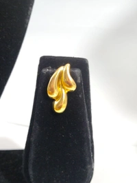 MyFirstLoveByYA Anti Tarnish - 18K Gold Plated - Korean Style -  Bird Wing - Three - Drop Stud - Earrings   MFLATE14D