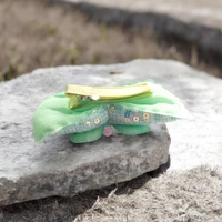 Butterfly Premium Hair Clips For Girls & Womens D-C4 - Screamin' Green