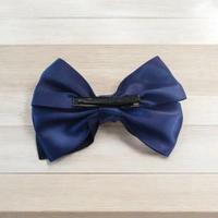 Cute Hair Bows For Girls D-B9 - Navy Blue