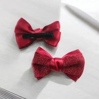 Cute Hair Clips Combo D-C8 - Maroon