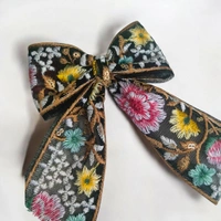 MFL Exclusive handmade embroidery bow for girls and Women