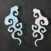 Silver Statement Earrings for Women Made with Brass 