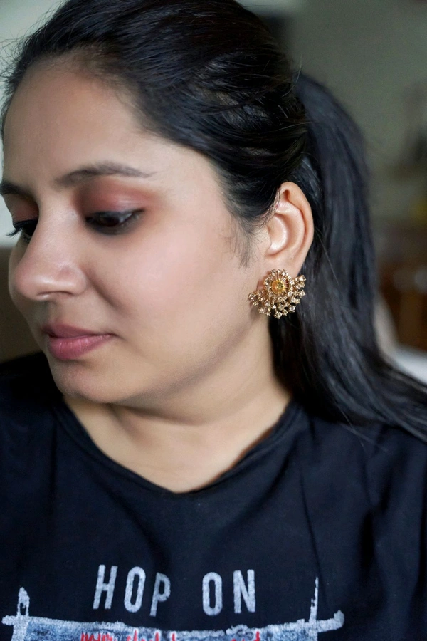 Rhinestone Party Wear Earrings 