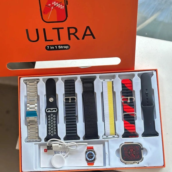 Smart Watch 7 In 1 Combo 