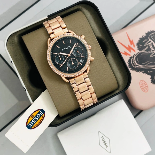 FOSSIL Gold Black - Gold Black