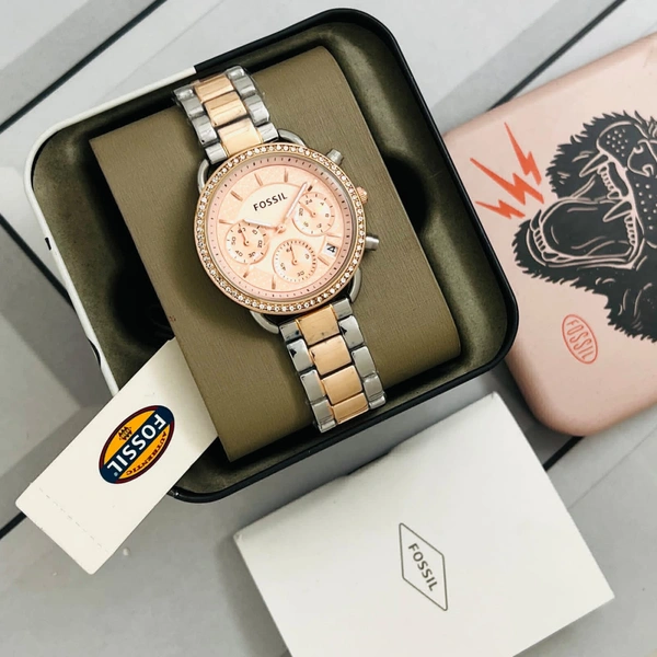 FOSSIL Silver Gold - Silver Gold