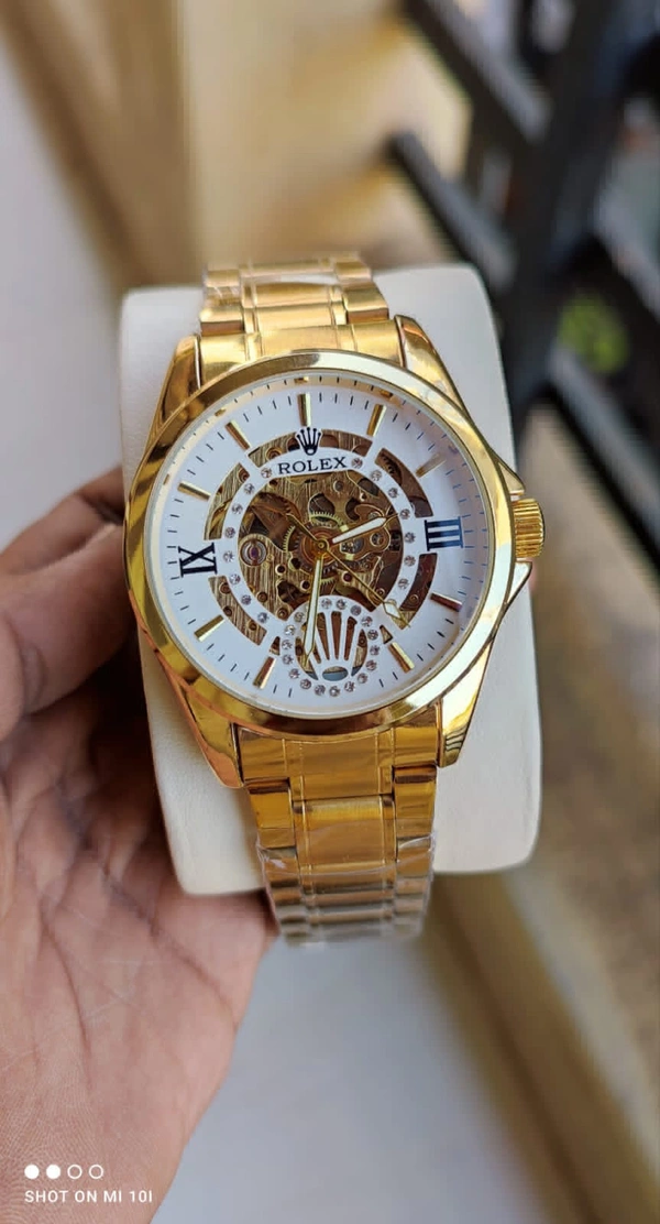 Rolex Automatic  - Gold White