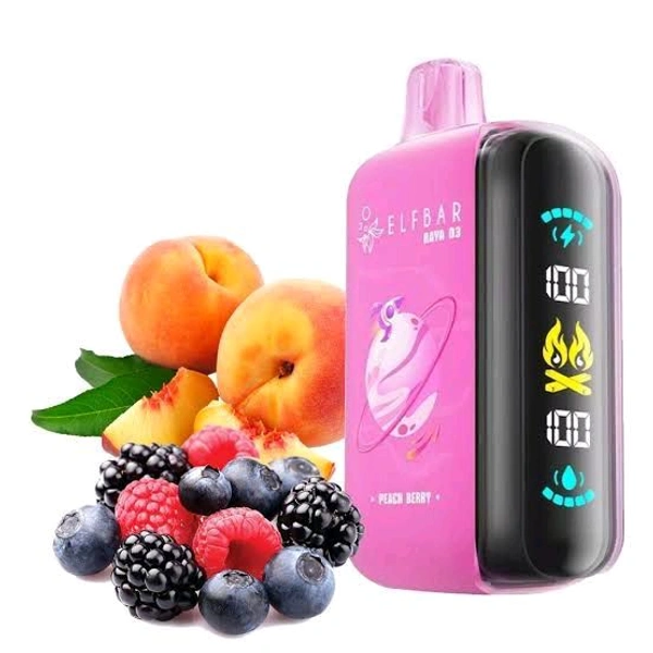ELFBAR RAYA D3 25000 PUFFS |Peach berry