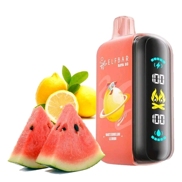 ELFBAR RAYA D3 25000 PUFFS |Watermelon lemon