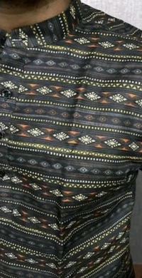 MENS SHORT CASUAL KURTA SHIRT - XXL