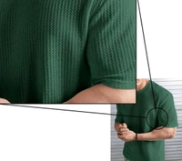 Men Cotton Blend Blend Regular Tshirts - M