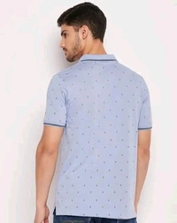 UNIBERRY Men's Cotton Half Sleeves Printed Polo Neck T-shirtName: UNIBERRY Men's Cotton Half Sleeves Printed Polo Neck T-shirtFabric: Cotton BlendSleeve Length: Short SleevesPattern: PrintedNet Quantity (N): 1Sizes:M (Chest Size: 40 in, Length Size: 27 in) L (Chest Size: 42 in, Length Size: 28 in) XL (Chest Size: 44 in, Length Size: 29 in) XXL (Chest Size: 46 in, Length Size: 30 in - XXL