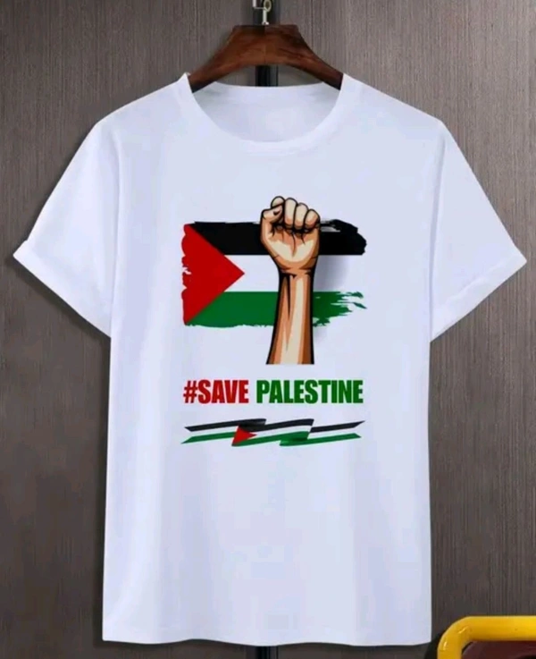 SAVE PALESTINE HAND |MENS TSHIRT - S