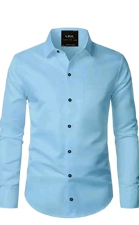Banana Plug Men's Solid Slim Spread Collar White Shirts - M, Blush Pink